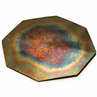 Large Octagonal House Plate